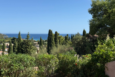 Appartement &agrave; vendre vue mer terrasse le lavandou 