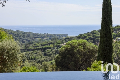 Maison à vendre piscine vue panoramique mer cannes 