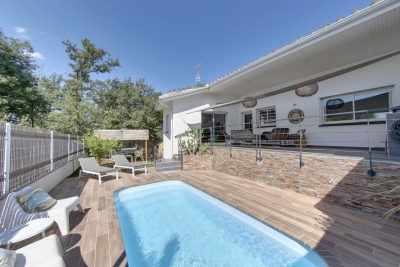 Maison &agrave; vendre route perpignan 