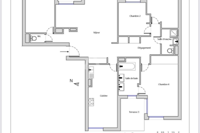 Appartement à vendre à CANNES  - 5 pièces - 131 m² 