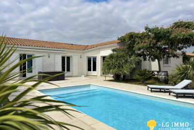 Maison à vendre à ST ANDRE DE LIDON  - 7 pièces - 144 m² 