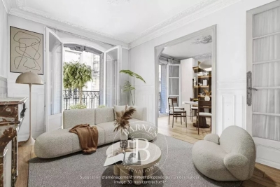 Appartement à vendre à PARIS 18EME Saint-Vincent de Paul 5 - 3 pièces - 55 m² 