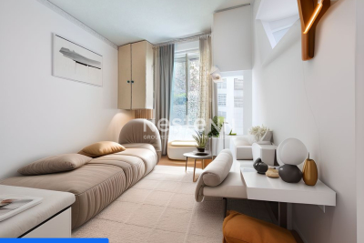 Appartement à vendre à PARIS 16EME Muette 18 - 1 pièces - 12 m² 