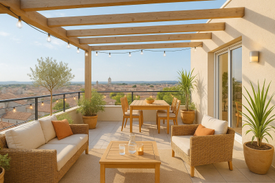 Appartement à vendre à ENTRESSEN Domaine de Luminy - 3 pièces - 70 m² 