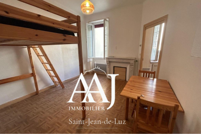 Appartement &agrave; vendre &agrave; ST-JEAN-DE-LUZ Saint-Martin-Cite des Fleurs - 1 pi&egrave;ces - 25 m&sup2; 