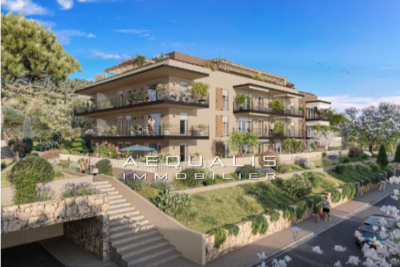 Appartement à vendre à LA GAUDE Val de Gorbio - 2 pièces - 46 m² 