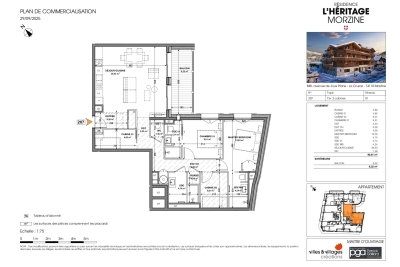 Apartment for sale in MORZINE  - 4 rooms - 90 m² 