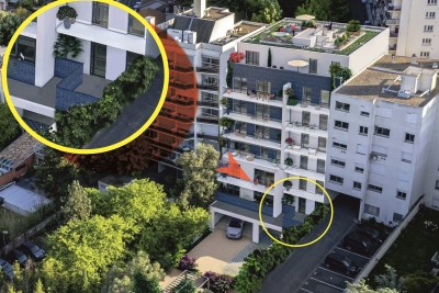 Appartement à vendre à BORDEAUX Saint-Pardon-de-Conques - 3 pièces - 69 m² 