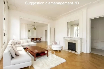 Apartment for sale in NEUILLY SUR SEINE Denfert-Rochereau 6 - 7 rooms - 187 m² 