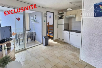 Appartement à vendre à VALRAS-PLAGE Ouest - 1 pièces - 26 m² 