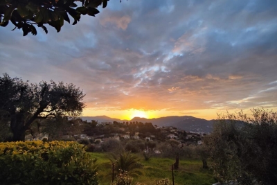 terrain à vendre piscine vue panoramique mer cannes 