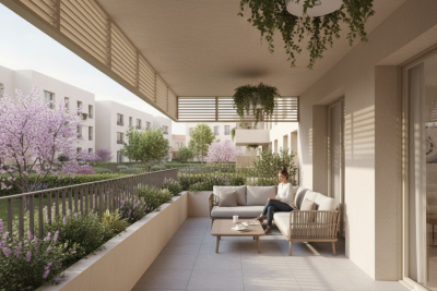 Appartement à vendre à MARSEILLE 10EME Sainte-Madeleine - 3 pièces - 55 m² 