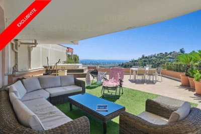 Bien à vendre plain pied et vue mer alpes maritimes 