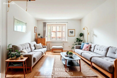 Appartement à vendre à VILLEURBANNE Fouillouse - 3 pièces - 77 m² 