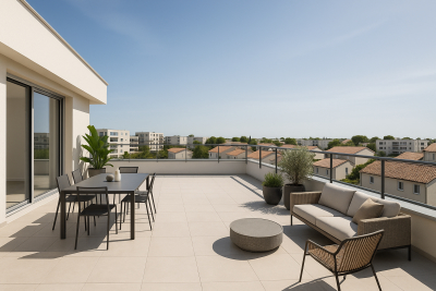 Appartement à vendre à VITROLLES  - 4 pièces - 100 m² 