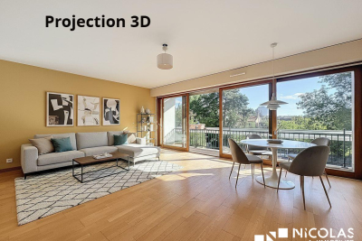 Appartement à vendre à BORDEAUX Pompignac - 3 pièces - 75 m² 