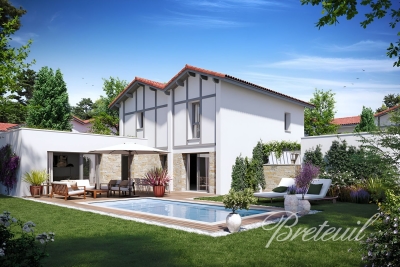 Maison à vendre à ANGLET Pau-Sud 4 - 5 pièces - 123 m² 