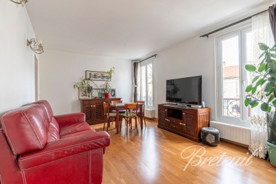 Appartement à vendre à LES LILAS Petit Pantin - 3 pièces - 54 m² 