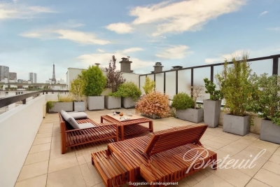 Appartement à vendre à PARIS 15EME Javel 4 - 5 pièces - 110 m² 