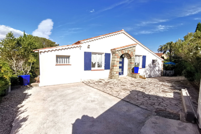 Maison à vendre plain pied vue mer les issambres 