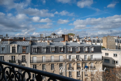 Appartement à vendre à PARIS 20EME Buttes Chaumont - 2 pièces - 47 m² 