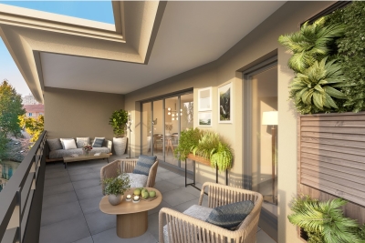 Appartement à vendre à AIX-EN-PROVENCE Longuillar - 4 pièces - 90 m² 