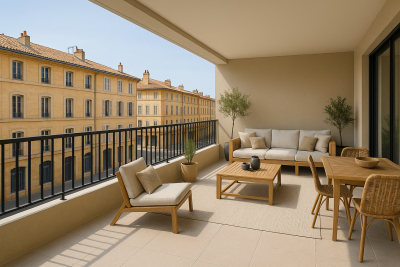 Appartement à vendre à AIX-EN-PROVENCE Longuillar - 3 pièces - 80 m² 