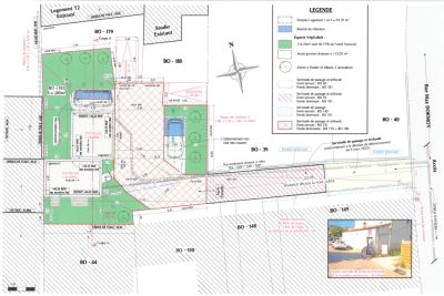 terrain &agrave; vendre &agrave; CHATEAUNEUF-LES-MARTIGUES   - 190 m&sup2; 