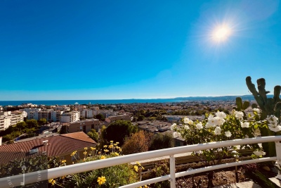 Appartement à vendre terrasse vue mer angles