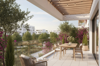 Appartement à vendre à MARSEILLE 15EME Huveaune-Clot-Bey - 3 pièces - 65 m² 