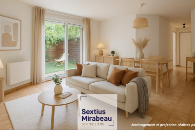 Appartement à vendre appartement jardin cours ville 