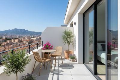 Appartement à vendre à MARSEILLE 8EME La Pujade - 3 pièces - 100 m² 