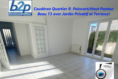 Appartement à vendre à BORDEAUX La Fauvette - 3 pièces - 87 m² 