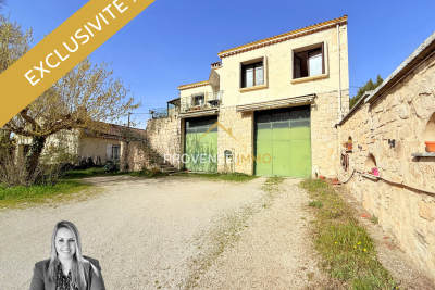 Maison à vendre avec travaux jardin vaucluse 