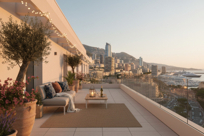 Appartement à vendre à BEAUSOLEIL  - 4 pièces - 85 m² 