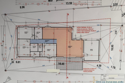 Maison à vendre à CABRIERES Pouzols - 4 pièces - 105 m² 
