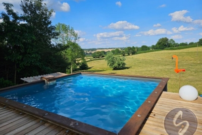 Maison &agrave; vendre &agrave; ST GEORGES DE NOISNE  - 7 pi&egrave;ces - 245 m&sup2; 