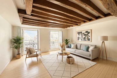 Appartement à vendre à PARIS 2EME Seine et Berges 3 - 1 pièces - 50 m² 