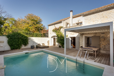 Maison à vendre belle vue piscine gard 