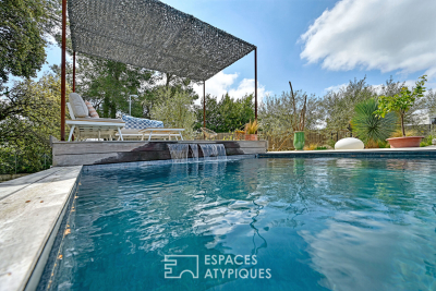 Maison à vendre belle vue piscine gard 