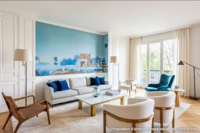 Apartment for sale in NEUILLY SUR SEINE Pasteur - 4 rooms - 110 m² 