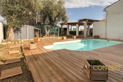 Maison à vendre à CHATEAUNEUF-VILLEVIEILLE  - 6 pièces - 103 m² 