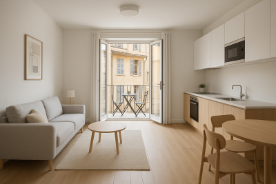 Appartement à vendre à AIX-EN-PROVENCE Beauvalle - 1 pièces - 30 m² 