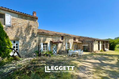 Maison à vendre maison avec piscine caylus