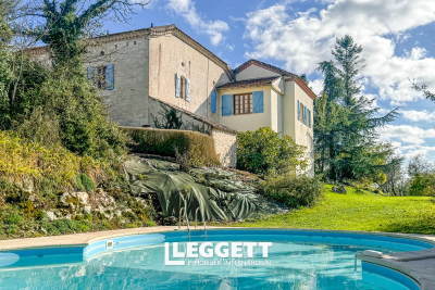 Maison &agrave; vendre &agrave; BARGUELONNE-EN-QUERCY  - 7 pi&egrave;ces - 205 m&sup2; 
