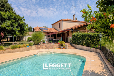 Maison à vendre à VIRAZEIL  - 8 pièces - 145 m² 