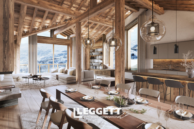 Maison à vendre à ST-MARTIN-DE-BELLEVILLE  - 9 pièces - 340 m² 