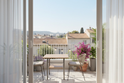 Appartement à vendre à MARSEILLE 11EME Les Reformes - 2 pièces - 46 m² 