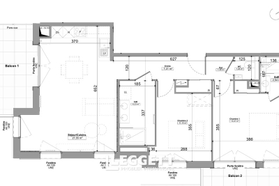 Appartement à vendre à PRAZ-SUR-ARLY  - 3 pièces - 72 m² 