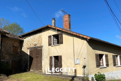 Maison à vendre à TERRES-DE-HAUTE-CHARENTE  - 3 pièces - 68 m² 